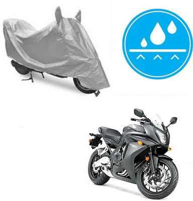 Atulit enterprises Two Wheeler Cover for Honda(CBR 650F, Silver)