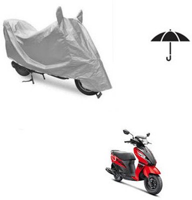 Atulit enterprises Two Wheeler Cover for Suzuki(Let's, Silver)