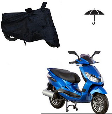 Atulit enterprises Two Wheeler Cover for Bajaj(Sunny, Black)