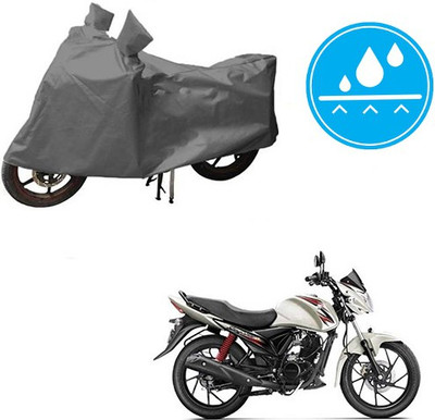 HYBRIDS COLLECTION Waterproof Two Wheeler Cover for Suzuki(Sling Shot Plus, Grey)