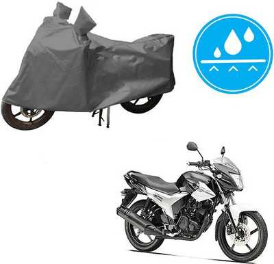 HYBRIDS COLLECTION Waterproof Two Wheeler Cover for Yamaha(SZ R, Grey)