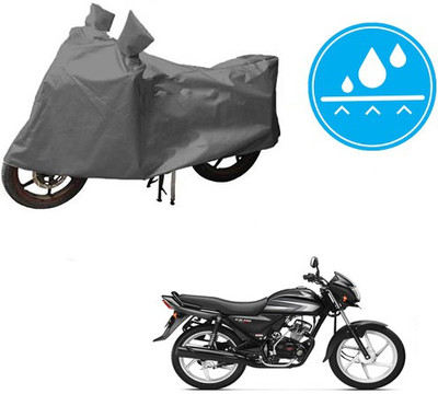 HYBRIDS COLLECTION Waterproof Two Wheeler Cover for Honda(CD, Grey)