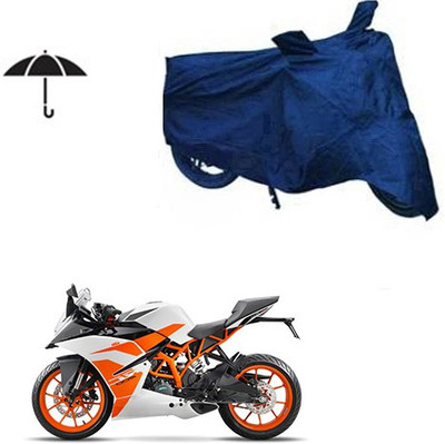 Feel heaven Waterproof Two Wheeler Cover for KTM(Duke 200, Blue)