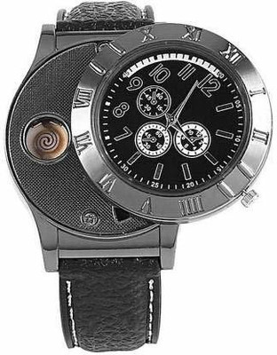 ENMORA 41 _ST-83ZX_WATCH CIGARATTE LIHGHTER|2 in 1 Electronic Cigarette Lighter Watch with USB Rechageable Cigar Lighter Windpoof Quartz Wrist Watch and Fameless for Men 107 _83-ZT|PRO , CHARGEABLE TOUCH SENSOR LIGHTER Cigarette Lighter(Black) ENMORA 41 _ST-83ZX_WATCH CIGARATTE LIHGHTER|2 in 1 Electronic Cigarette Lighter Watch with USB Rechageable Cigar Lighter Windpoof Quartz Wrist Watch and Fameless for Men 107 _83-ZT|PRO , CHARGEABLE TOUCH SENSOR LIGHTER Cigarette Lighter(Black)
