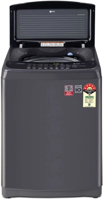 LG 8 kg Fully Automatic Top Load Black