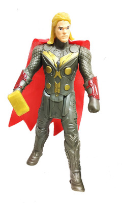 Cabin Hut THORE Action Figure Super Hero| Super Thuunder Hero of light Age of Kids Play Time Toy Figure| Super War Action Hero with LED, Movable Parts and Light at Centre with Arms| Hammer Hero Figure WITH WEOPONS (Brown) SMALL(Multicolor) Cabin Hut THORE Action Figure Super Hero| Super Thuunder Hero of light Age of Kids Play Time Toy Figure| Super War Action Hero with LED, Movable Parts and Light at Centre with Arms| Hammer Hero Figure WITH WEOPONS (Brown) SMALL(Multicolor)