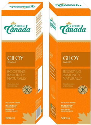 Herbal Canada GILOY RAS(Pack of 2, 500 ml)