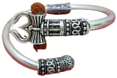 Jewar Mandi Brass Silver Coated Kada