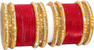 Royal Bangles Metal Bangle Set(Pack of 36)