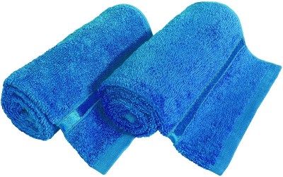 Bcozofmelbourne Microfiber 380 GSM Bath, Beach, Sport, Hair Towel Set(Pack of 2)