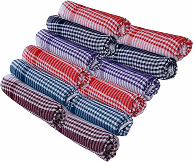 Ninki Fresh Daily-use, Kitchen, Dinner Multicolor Cloth Napkins(12 Sheets)