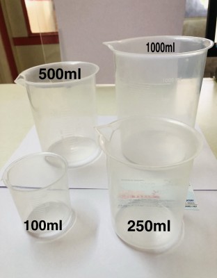 mans 1000 ml Measuring Beaker(Pack of 4)