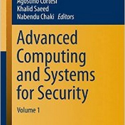 Advanced Computing and Systems for Security(English, Paperback, unknown)