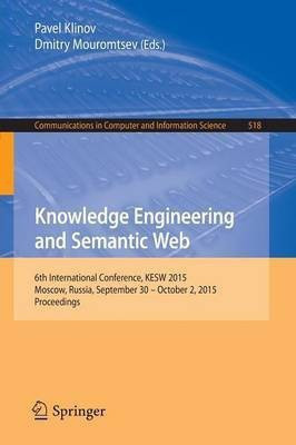 Knowledge Engineering and Semantic Web(English, Paperback, unknown)