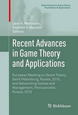 Recent Advances in Game Theory and Applications(English, Hardcover, unknown)