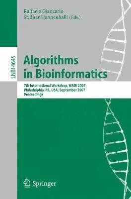 Algorithms in Bioinformatics(English, Paperback, unknown)
