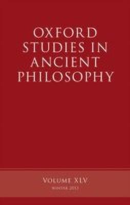 Oxford Studies in Ancient Philosophy, Volume 45(English, Hardcover, unknown)