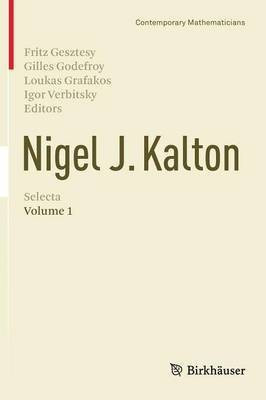 Nigel J. Kalton Selecta(English, Hardcover, unknown)