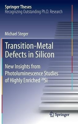 Transition-Metal Defects in Silicon(English, Hardcover, Steger Michael)