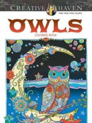 Creative Haven Owls Coloring Book(English, Paperback, Sarnat Marjorie)