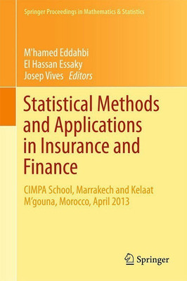 Statistical Methods and Applications in Insurance and Finance(English, Hardcover, unknown)