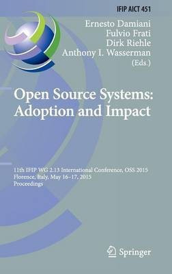 Open Source Systems: Adoption and Impact(English, Hardcover, unknown)