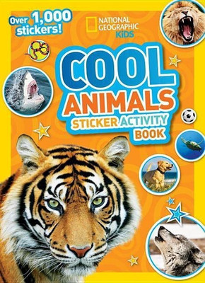 National Geographic Kids Cool Animals Sticker Activity Book(English, Paperback, National Geographic Kids)