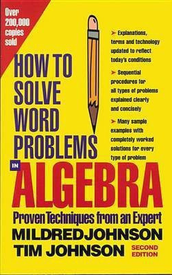 EBK How to Solve Word Problems in Algebr(English, Electronic book text, Johnson)