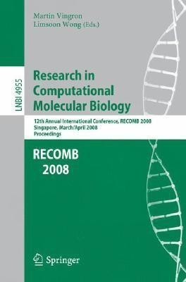 Research in Computational Molecular Biology(English, Paperback, unknown)