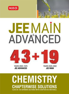 43 + 19 Years Chapterwise Solutions Chem for Jee (Adv + Main)(English, Paperback, unknown)