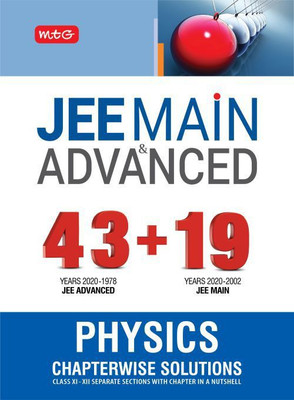 43 + 19 Years Chapterwise Solutions Physics for Jee (Adv + Main)(English, Paperback, unknown)