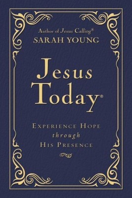 Jesus Today Deluxe Edition, Leathersoft, Navy, with Full Scriptures(English, Leather / fine binding, Young Sarah)