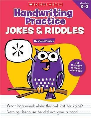 Handwriting Practice: Jokes & Riddles(English, Paperback, Findley Violet)