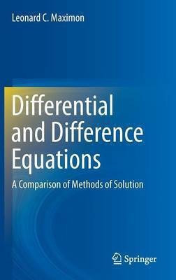 Differential and Difference Equations(English, Hardcover, Maximon Leonard C.)