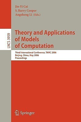 Theory and Applications of Models of Computation(English, Paperback, unknown)