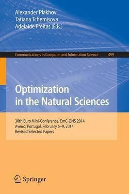 Optimization in the Natural Sciences(English, Paperback, unknown)
