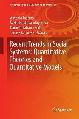 Recent Trends in Social Systems: Quantitative Theories and Quantitative Models(English, Hardcover, unknown)
