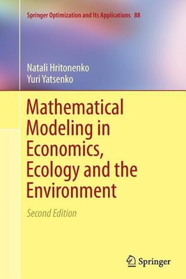 Mathematical Modeling in Economics, Ecology and the Environment(English, Paperback, Hritonenko Natali)