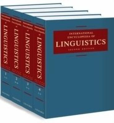 International Encyclopedia of Linguistics(English, Hardcover, unknown)