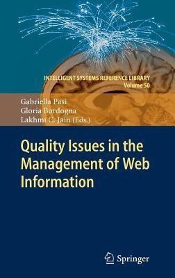 Quality Issues in the Management of Web Information(English, Hardcover, unknown)