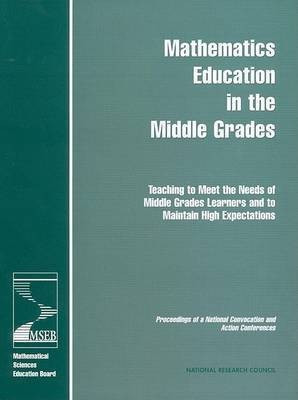 Mathematics Education in the Middle Grades(English, Paperback, Center for Science, Mathematics, Engineering Education)