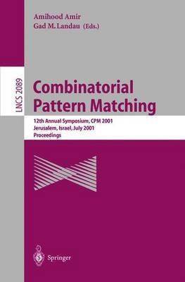 Combinatorial Pattern Matching(English, Paperback, unknown)