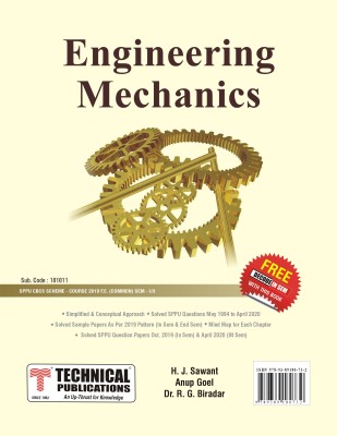 Engineering Mechanics for SPPU 19 Course (FE - I/II - Common - 101011)(Paperback, Anup Goel, H. J. Sawant)