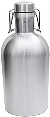 MyBrewery Stainless Steel Single Wall Bottle 2000 ml Bottle(Pack of 1, Silver, Steel)