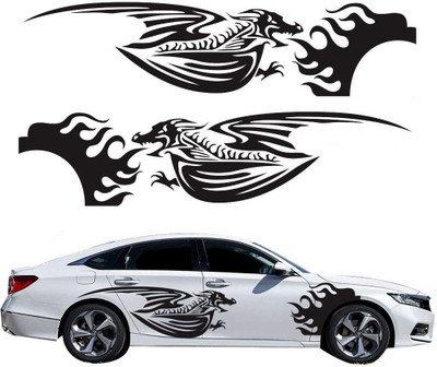 amazinghub Sticker & Decal for Car & Bike(Black)