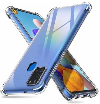 Hyper Back Cover for Realme 7i(Transparent, Shock Proof, Silicon, Pack of: 1)