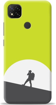 Crafter Back Cover for Mi Redmi 9 Activ(Green, Shock Proof, Pack of: 1)