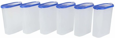 Cutting EDGE Plastic Utility Container  - 2.4 L(Pack of 6, Blue)