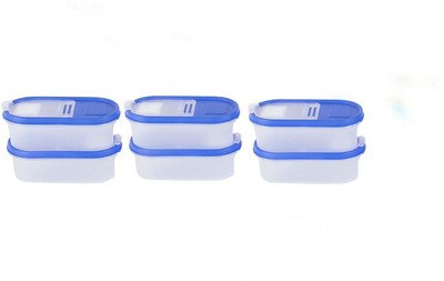 Cutting EDGE Plastic Utility Container  - 525 ml(Pack of 6, Blue)