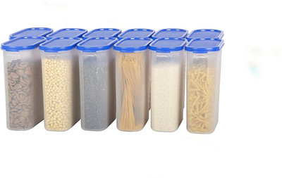 Cutting EDGE Plastic Utility Container  - 2400 ml(Pack of 12, Blue)